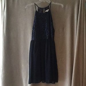 Spaghetti strap short dress